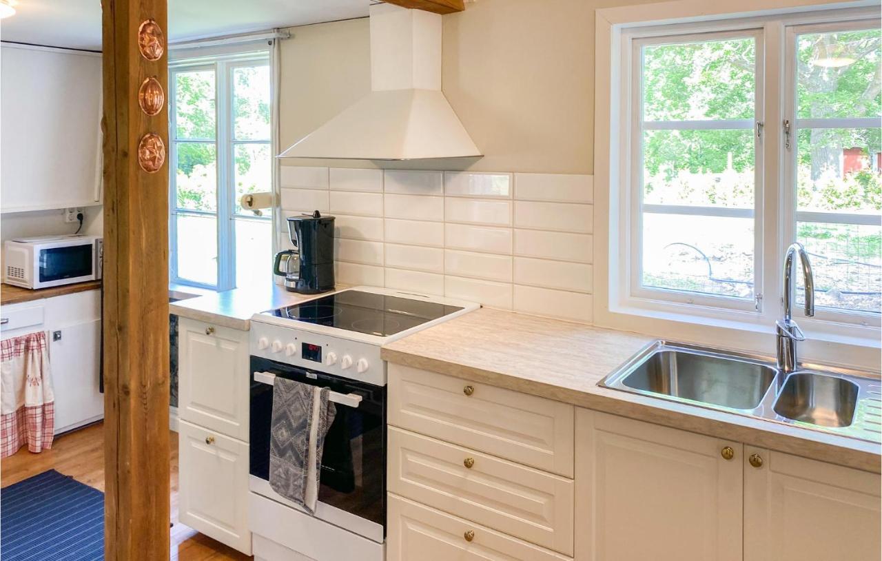 Amazing Home In Faerjestaden With Kitchen Exterior photo